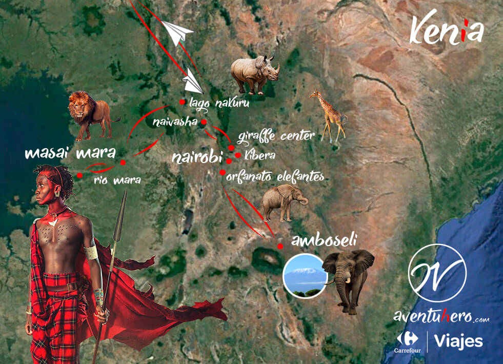 2 Mapa Kenia