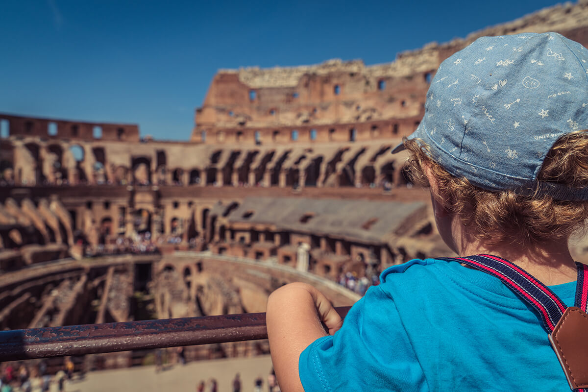 visitar Roma en familia