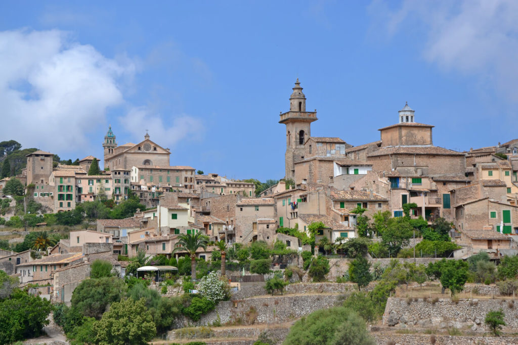 Valldemossa en la isla de Mallorca