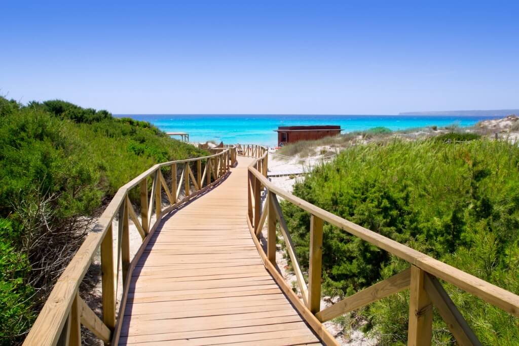 Playa Migjorn, Formentera