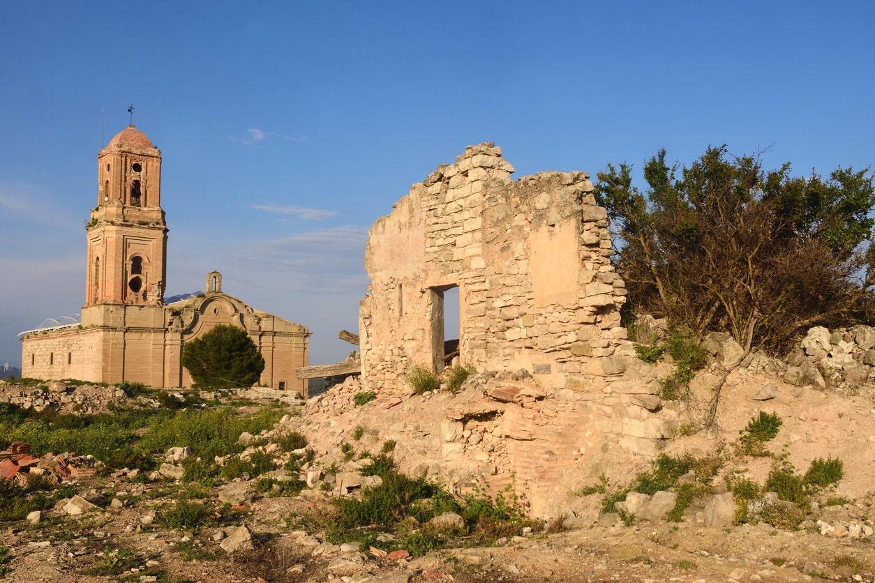 Poble vell en Corbera d’Ebre