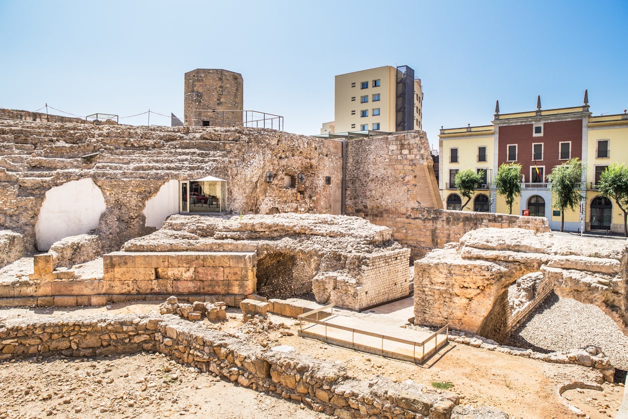 Anfiteatro y circo romano de Terraco