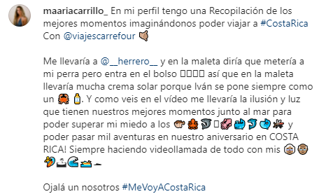 #MeVoyACostaRica comentarios
