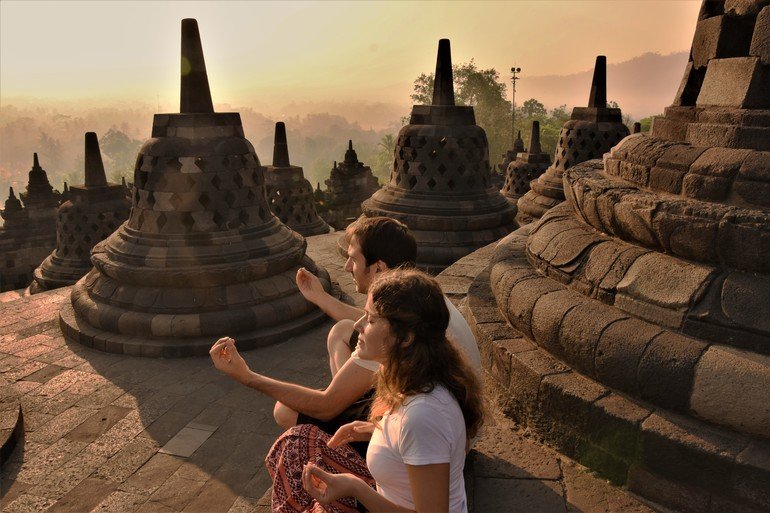 Templo de Borobudur, Indonesia