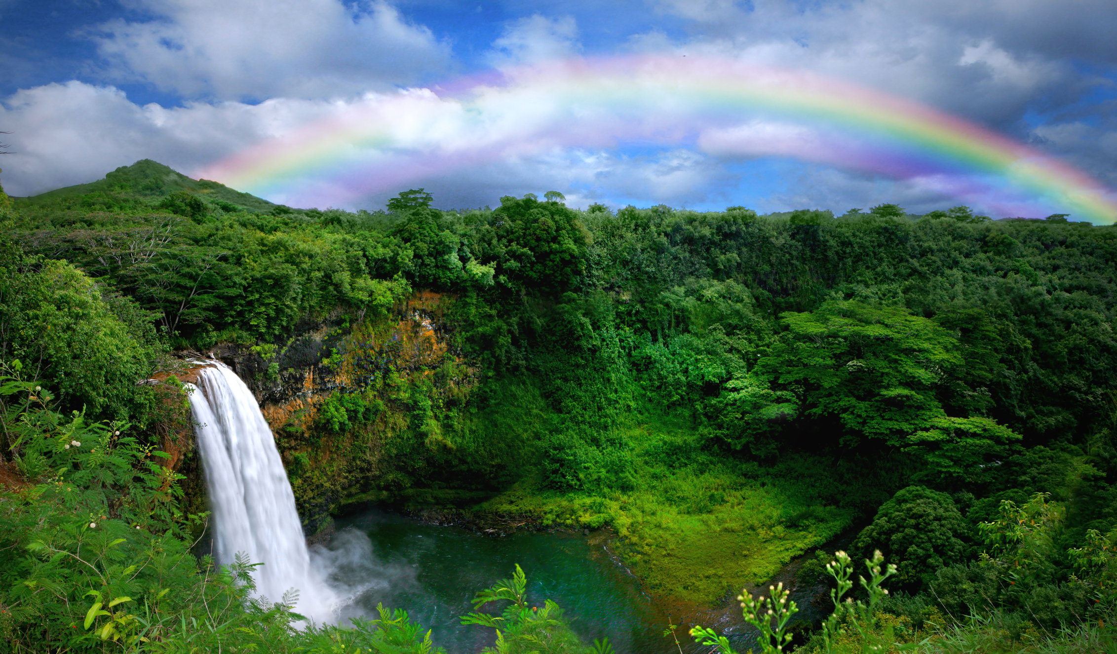 Cascada en Hawai