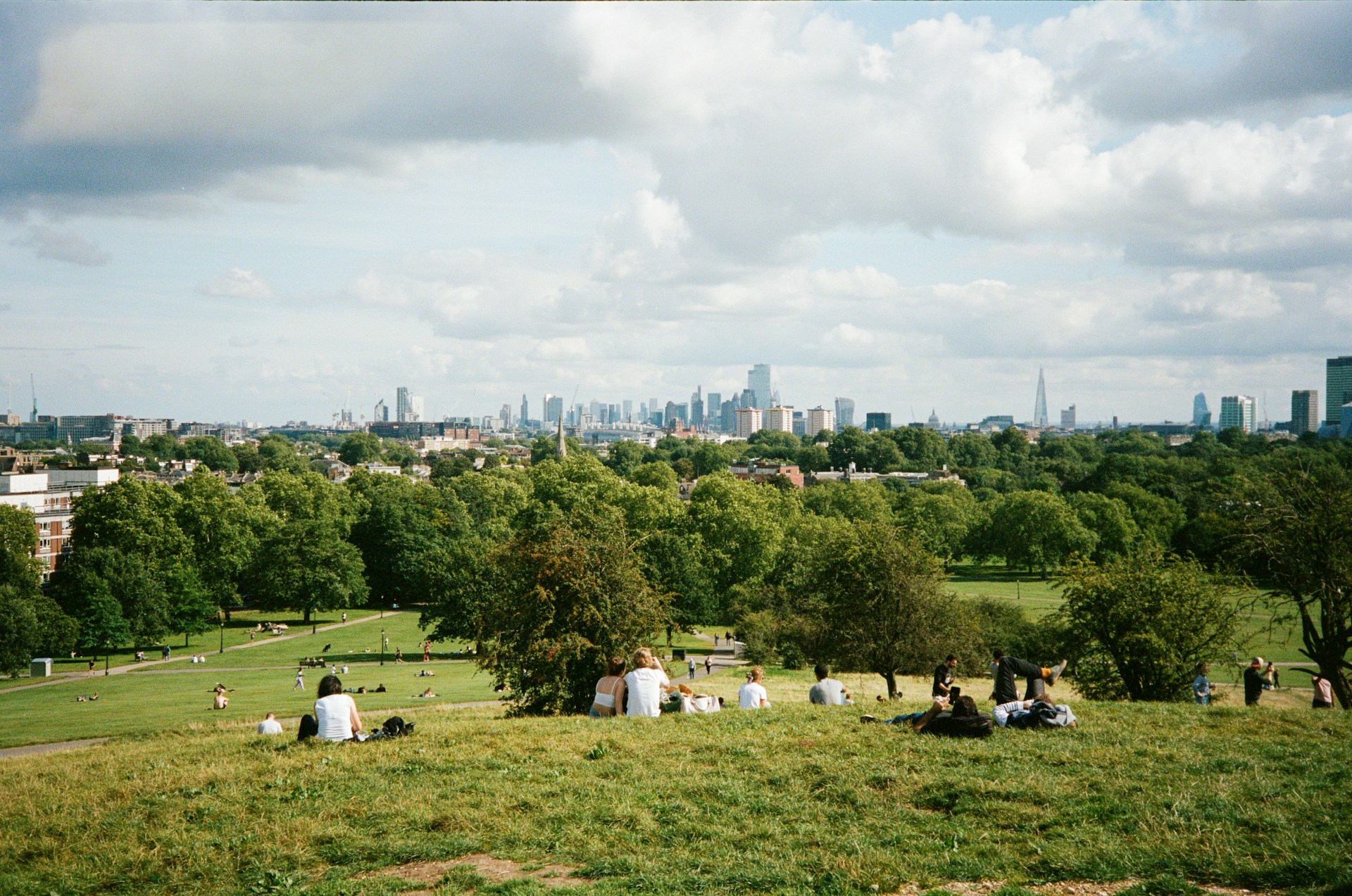 Ver el atardecer en Primrose Hill