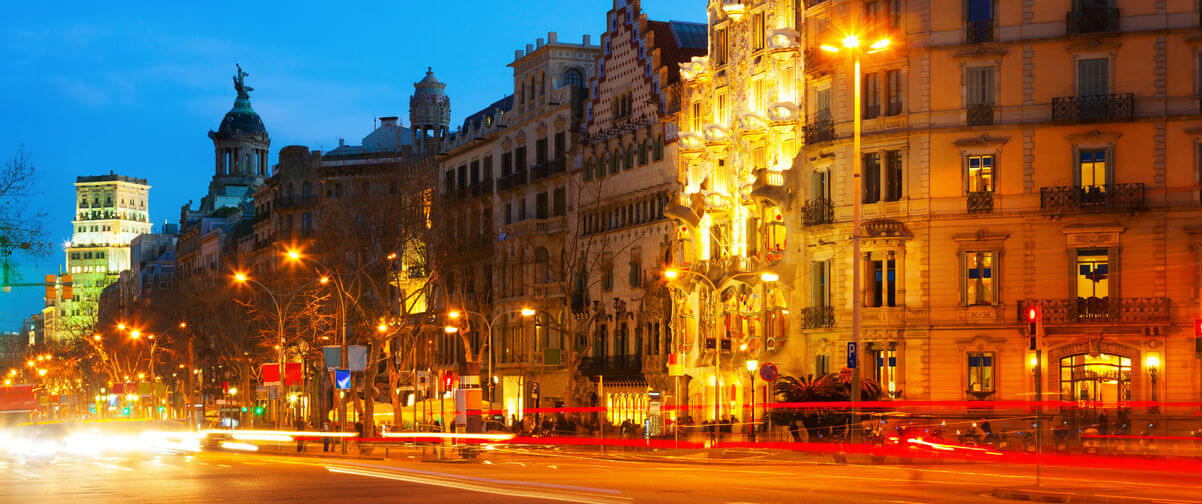 Guía Barcelona, Barcelona de noche