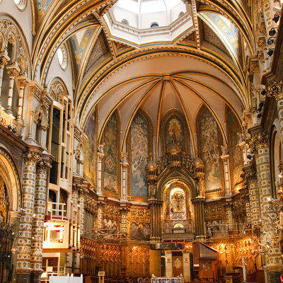 Guía Barcelona, Basilica Montserrat