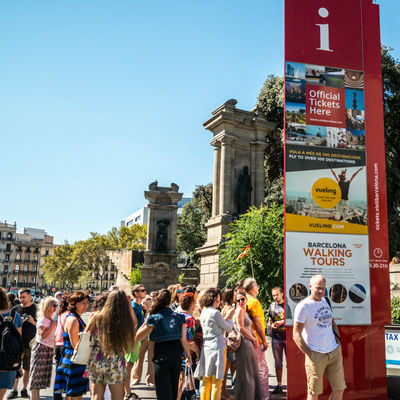 Guía Barcelona, tourists Barcelona