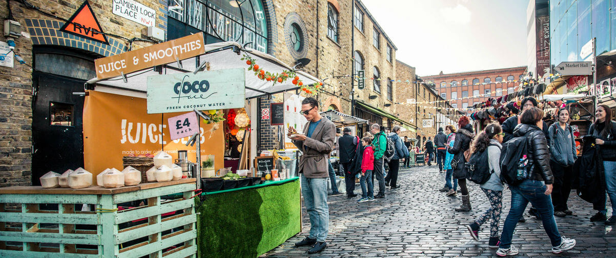 Guía Londres, Gente de compras en Londres