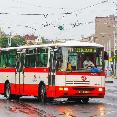 Guía Praga, Bus Praga