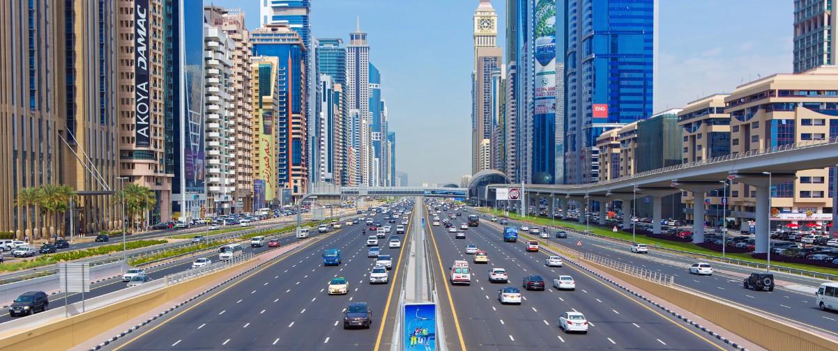 Guía Dubai, Carreteras Dubai