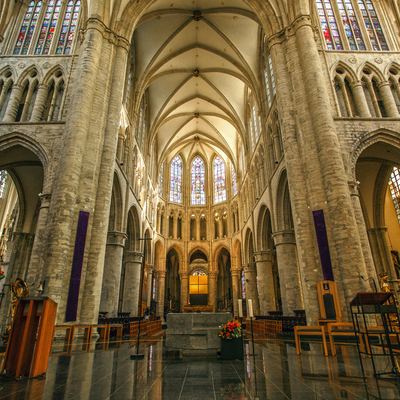 Guía Bruselas, Catedral de San Miguel y Santa Gudula