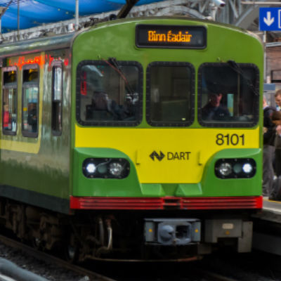Guía Dublín, Dart train