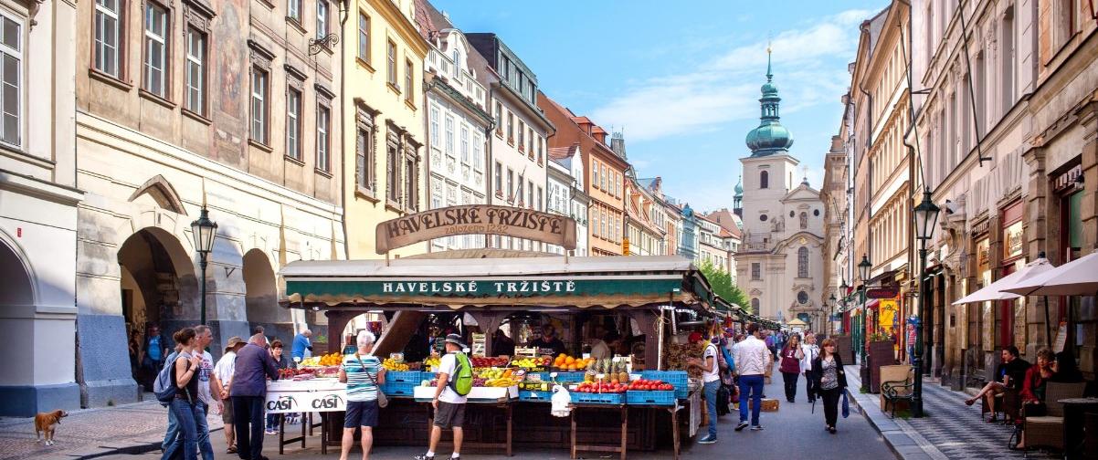 Guía Praga, Mercado Havelske