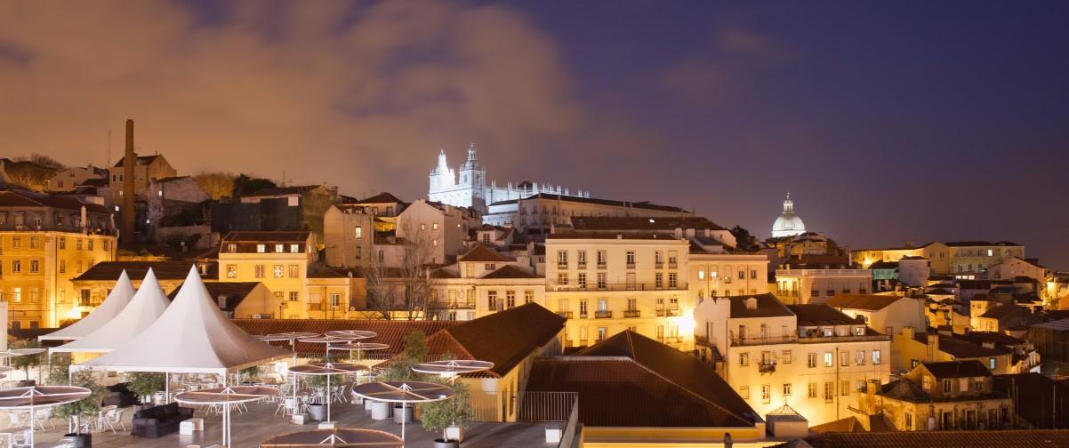 Guía Lisboa, Vista nocturna Lisboa