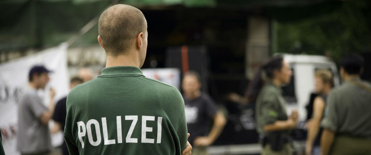 Guía Berlín, Policia Alemana