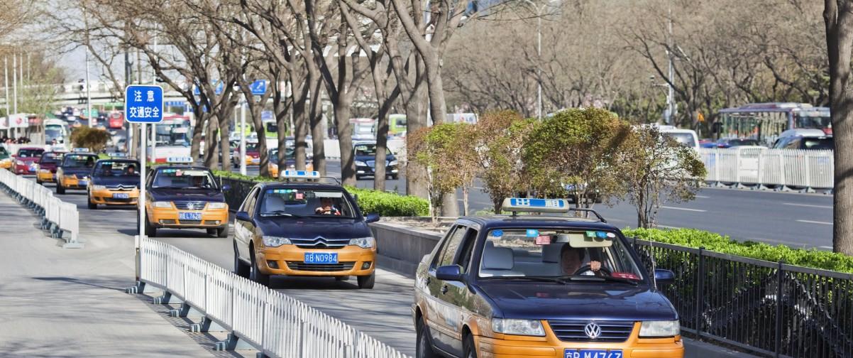 Guía Pekín, Taxis en Pekin