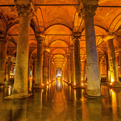 Cisterna Basílica, Guía Estambul