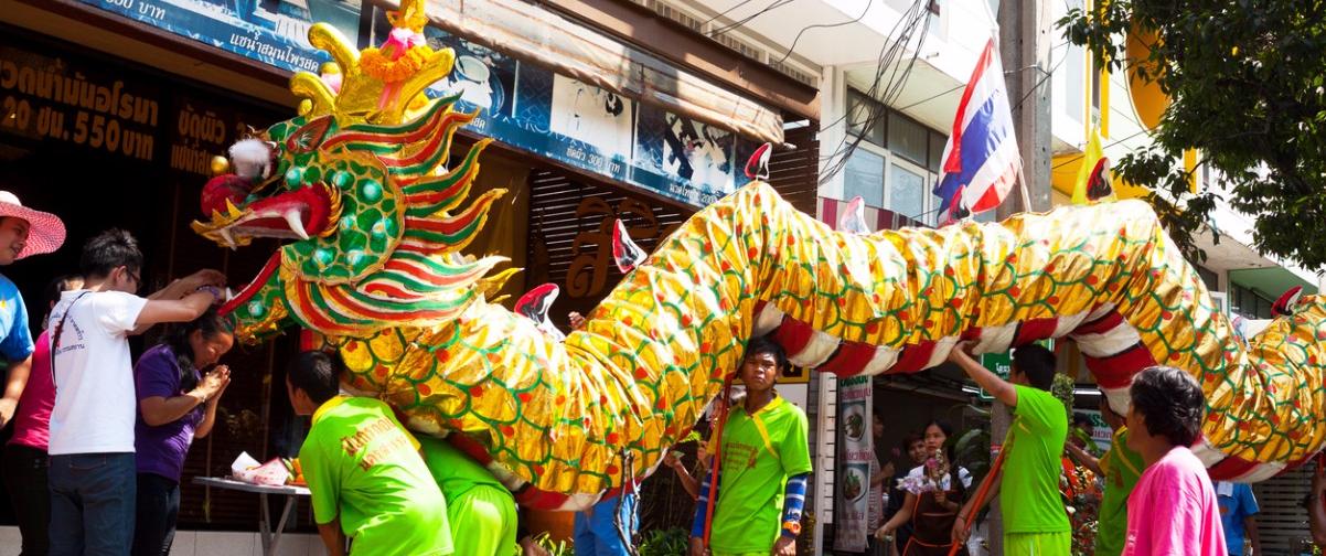 Guía Los Ángeles, Desfile Dragón dorado