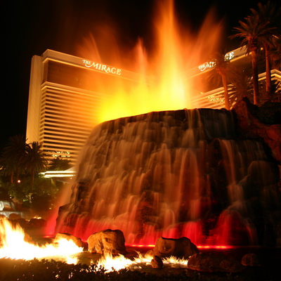 Volcán Mirage, Guía Las Vegas