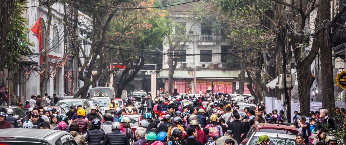 Guía Hanoi, Tráfico