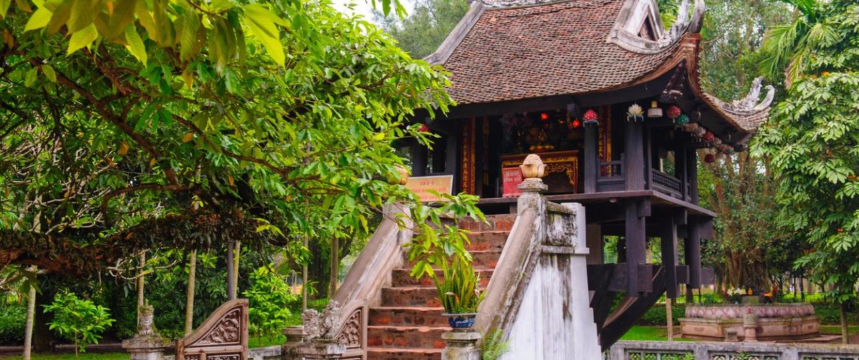 Guía Hanoi, Pagoda de pilar único