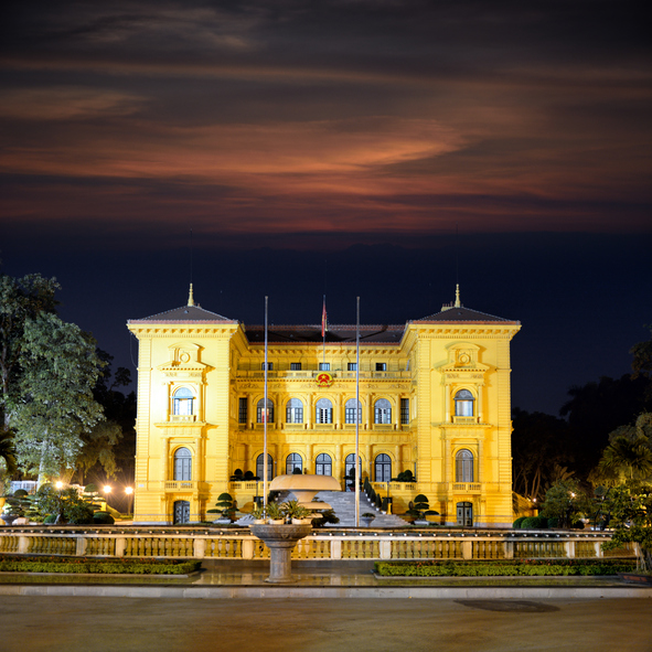 Guía Hanoi, Palacio presidencial Ho-Chi-Minh