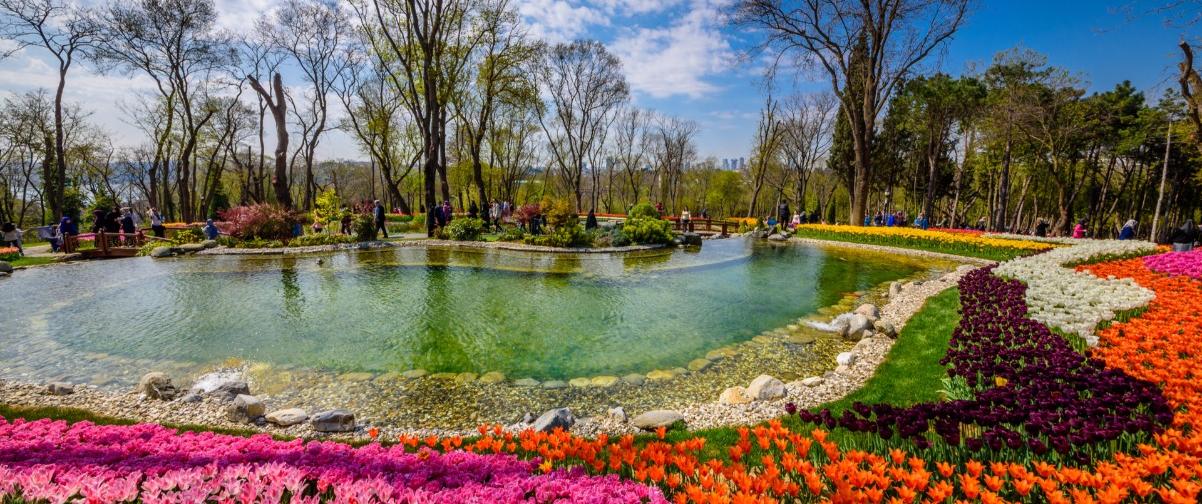 Parque tulipanes, Guía Estambul