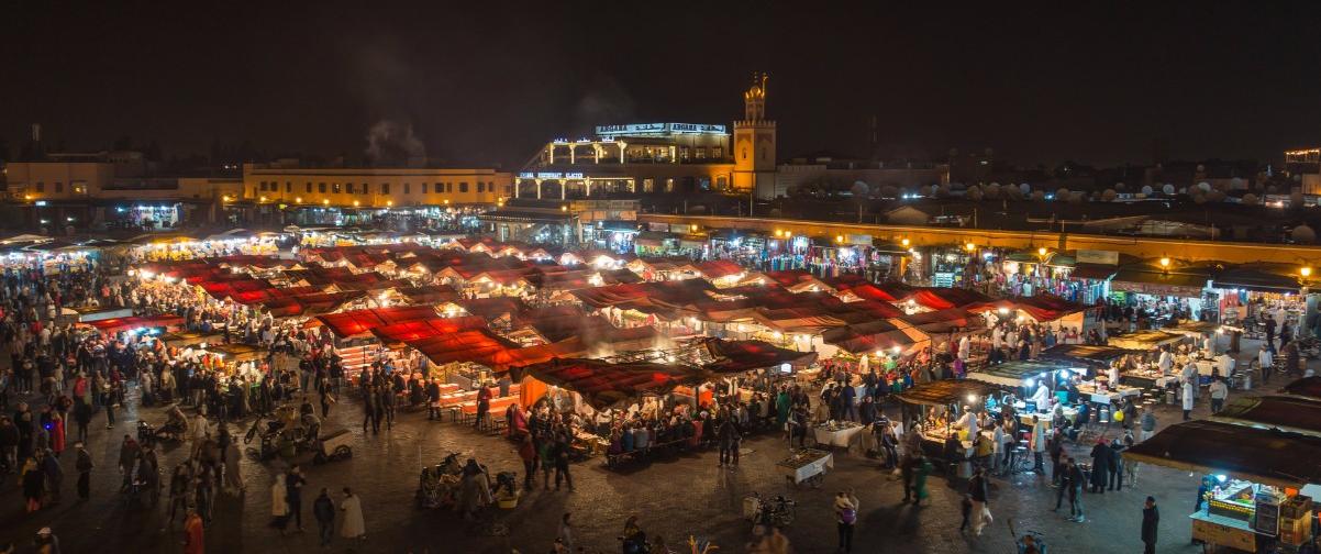 Guía Marrakech, Plaza Jamaa-El-Fna