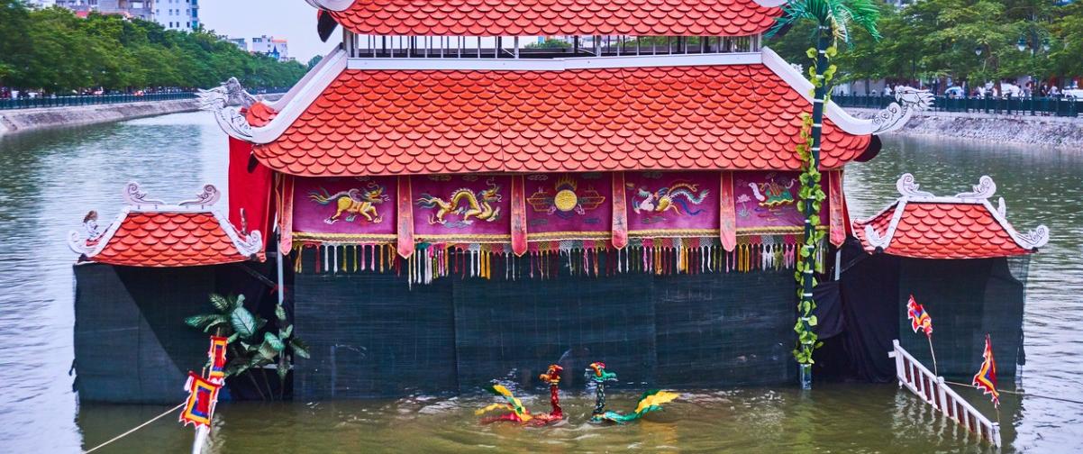 Guía Hanoi, Teatro marionetas de agua