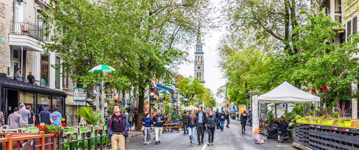 Guía Montreal, Calle de Saint Denis