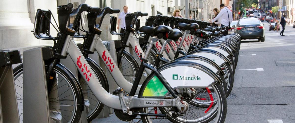 Guía Montreal, Bicicletas Bixi