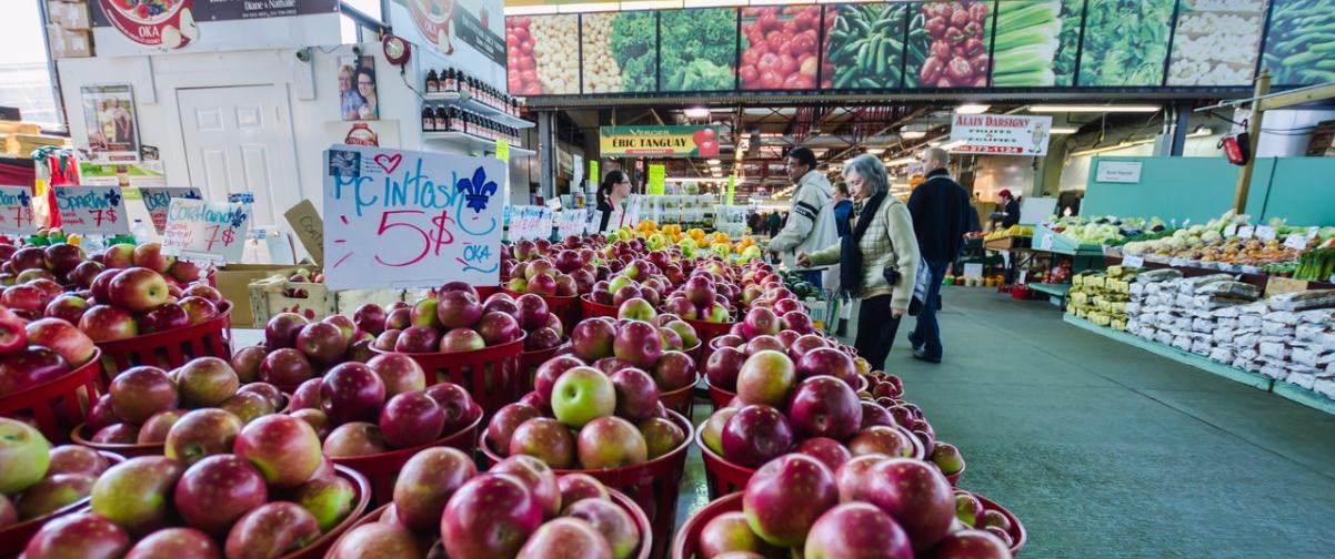 Guía Montreal, Mercado Jean Talon