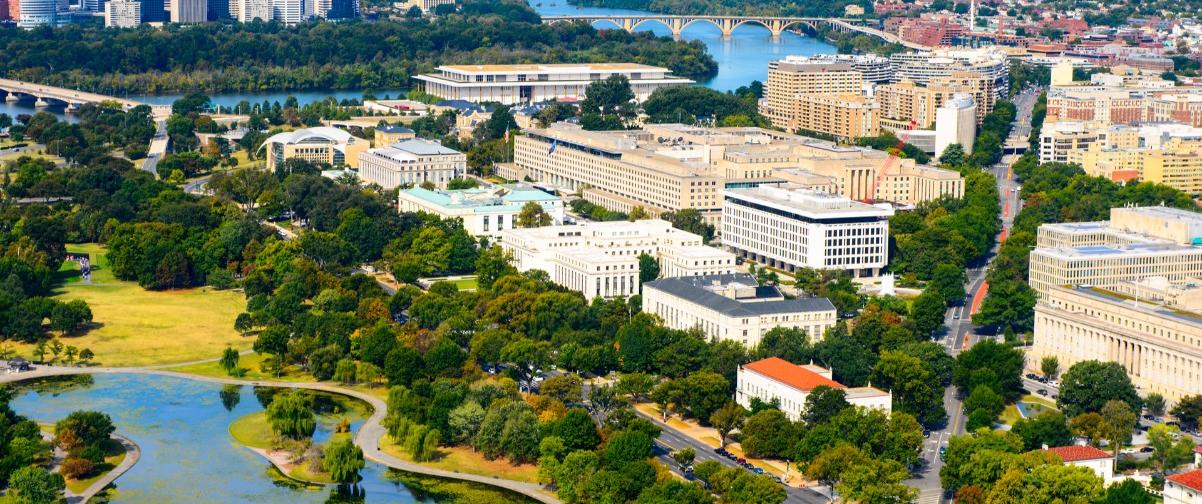 Guía Washington, Vistas Washington National Mall