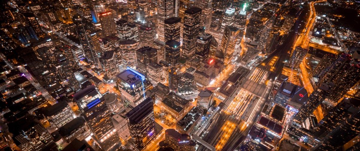 Guía Toronto, Vista nocturna de Toronto