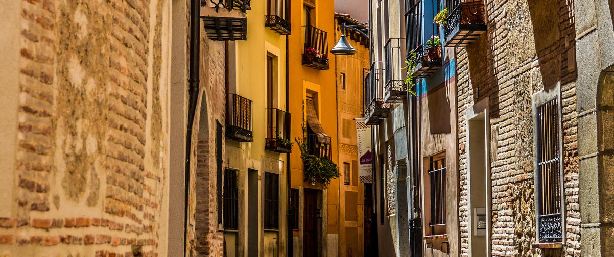 Guía Segovia, Calles medievales