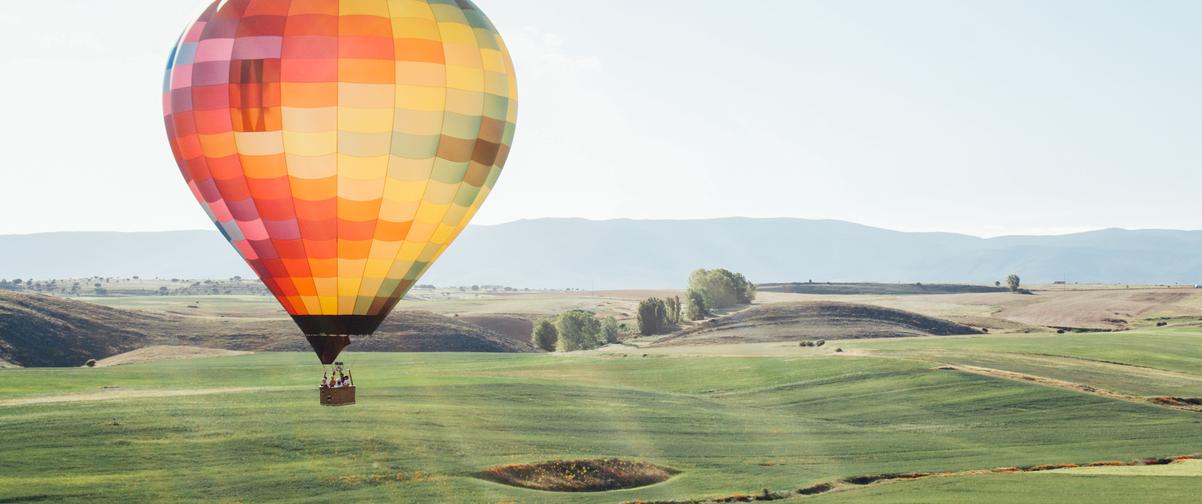 Guía Segovia, Globo aerostático