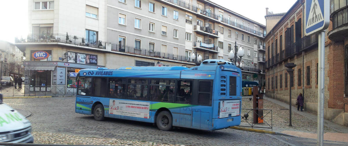 Guía Ávila, Bus