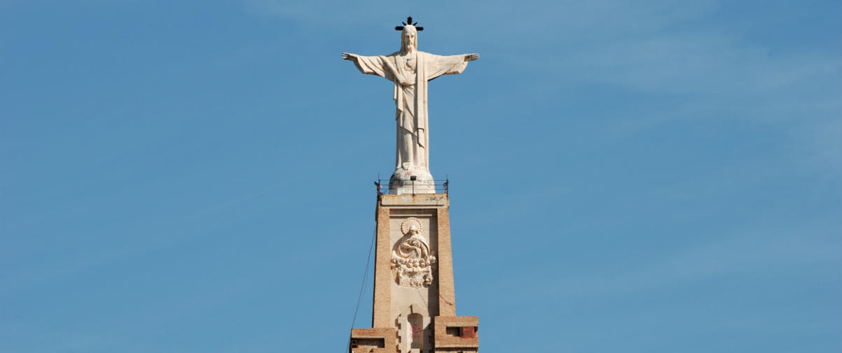 Guía Murcia, Cristo de Monteagudo