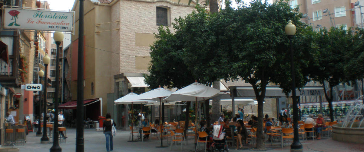 Guía Murcia, Plaza de las flores