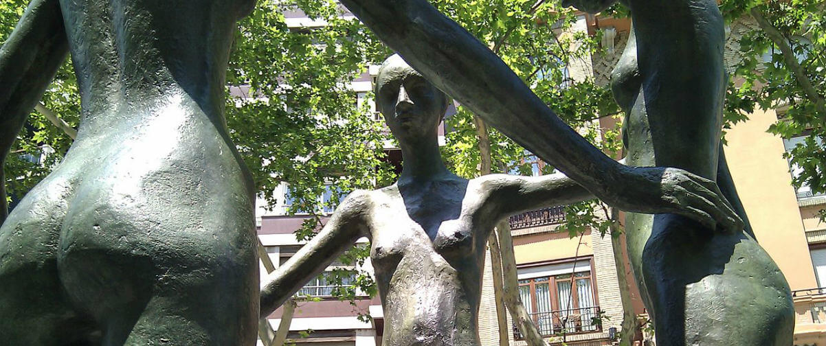 Guía Zaragoza, Escultura Gómez Ascaso