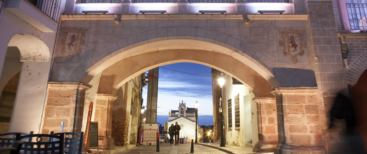 Guía Badajoz, Vista nocturna