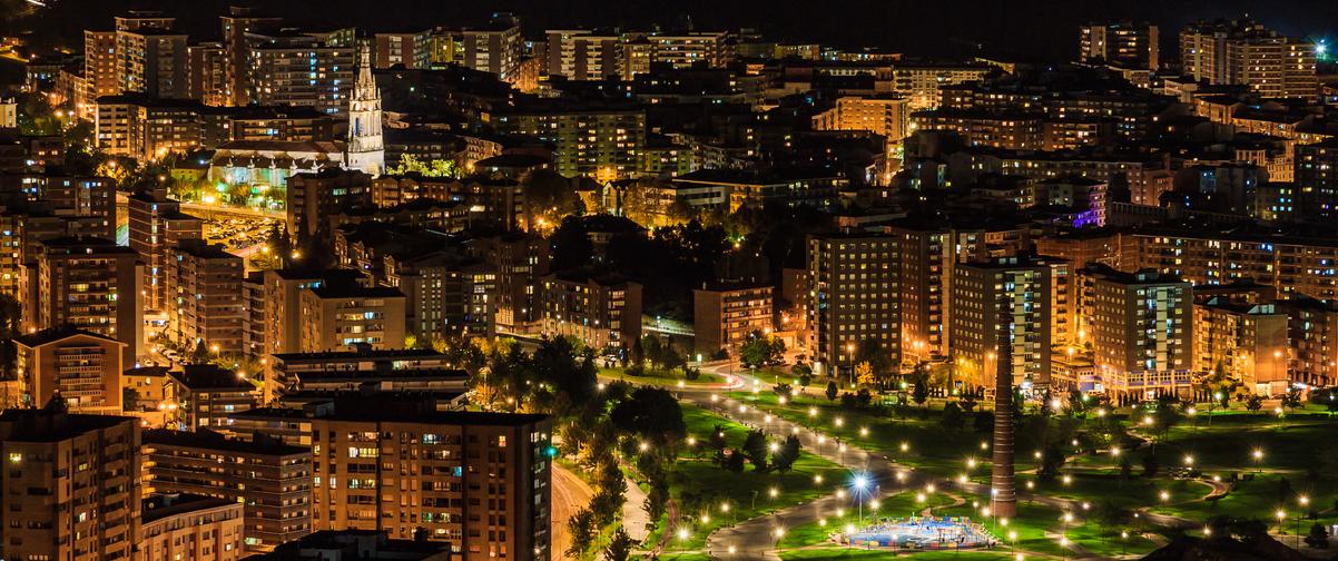 Guía Bilbao, Vista nocturna